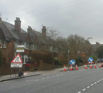 Stop and Go Work Signs